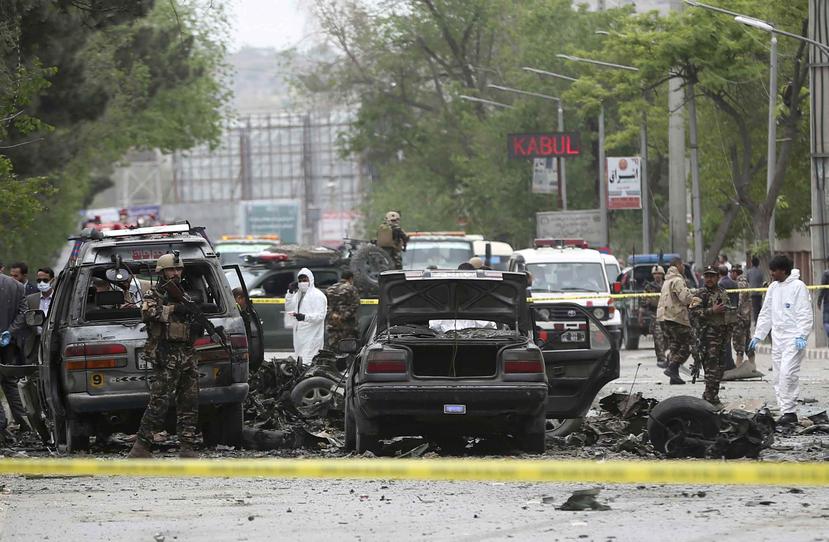 Ocho civiles murieron tras el ataque. (AP)