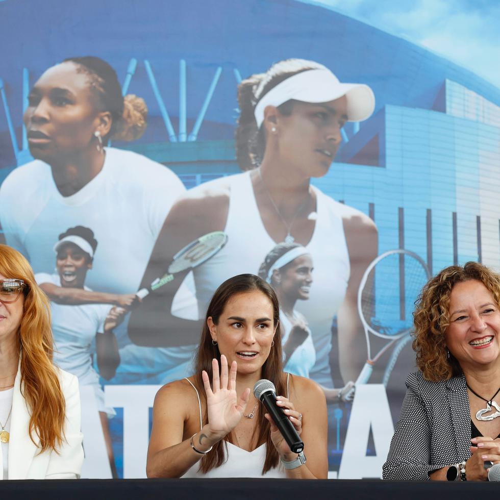 La tenista boricua, Mónica Puig, ofrece detalles de lo que será su regreso al tenis para el partido de exhibición frente a Venus Williams.