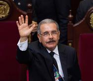 "Desde que iniciamos nuestro segundo periodo de gobierno no mostré ninguna intención de volver a la Presidencia", dijo Medina. (EFE)