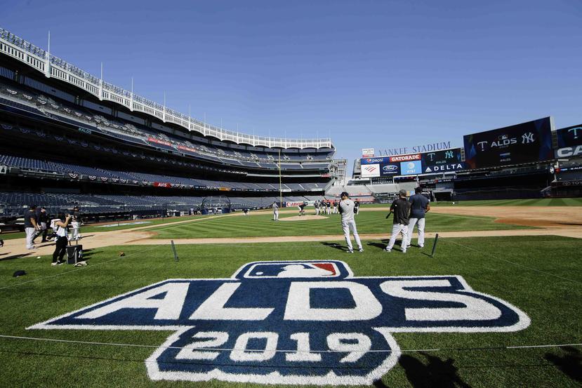 El Yankee Stadium está listo para el inicio de la serie entre Yankees y Twins mañana. (AP)