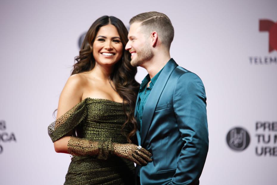 The Miss Universe 2020, the Mexican Andrea Meza, along with her partner, Ryan Antonio.