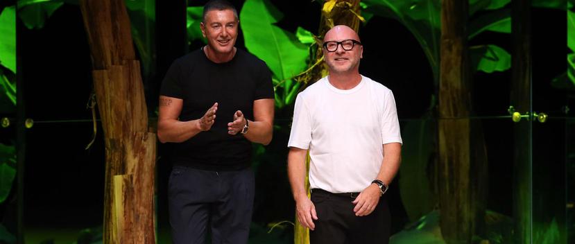 Stefano Gabbana y Domenico Dolce son los directores creativos de la polémica firma italiana Dolce & Gabbana. (Foto: Archivo)