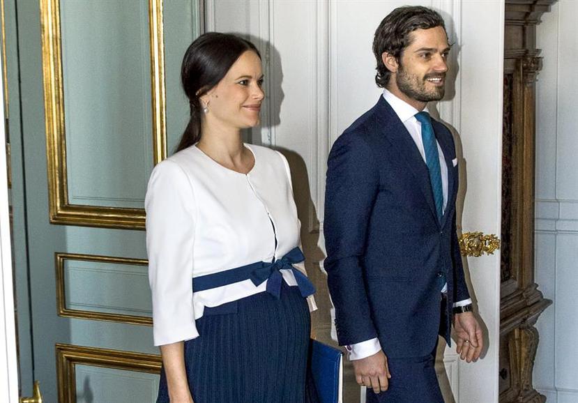 El príncipe Carlos Felipe y la princesa Sofía de Suecia en Estocolmo.