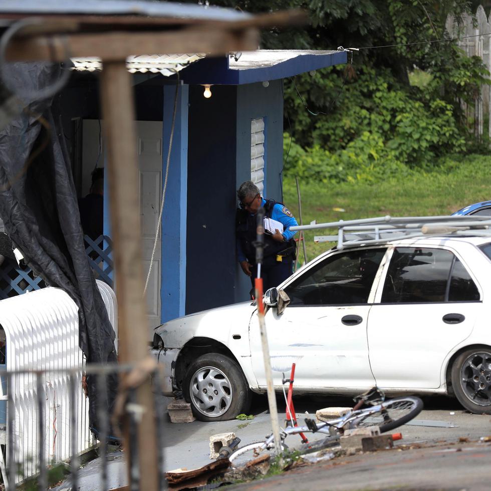 La masacre ocurrió en una vivienda, en el barrio Carraízo, en Trujillo Alto.