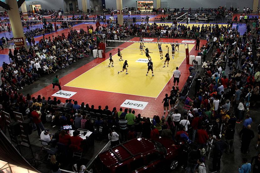 El Jeep Volleyball Championship se celebra en el Centro de Convenciones de Puerto Rico en Miramar. (GFR Media)
