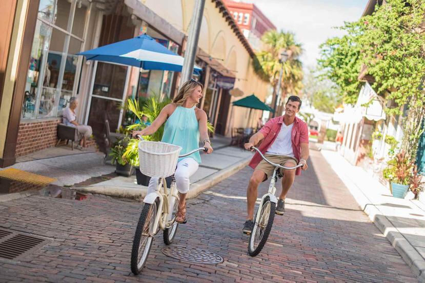 Las calles de San Agustín invitan a ser recorridas en bicicleta y en buena compañía. (Suministrada)