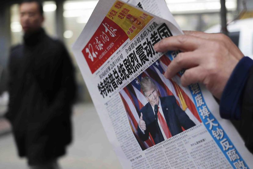 Trump arremetió nuevamente contra China en medio de las críticas que ha recibido por su contacto con la líder taiwanesa. (AP)