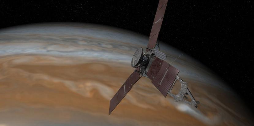 Se trata el contratiempo más reciente de Juno, que orbita Júpiter desde julio en una misión para explorar sus polos, atmósfera e interior. (NASA)