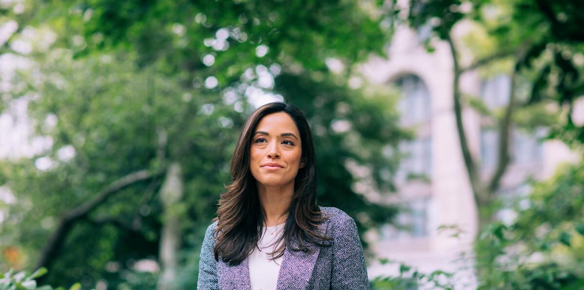Carlina Rivera, concejal municipal y precandidata al Congreso por el distrito 10 de Nueva York.
