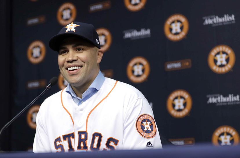 Carlos Beltrán se retiró al finalizar la pasada temporada de Grandes Ligas, luego de ganar un campeonato junto a los Astros de Houston.   (Archivo / AP)