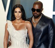 En la imagen el rapero y candidato presidencial Kanye West y su mujer, Kim Kardashian.