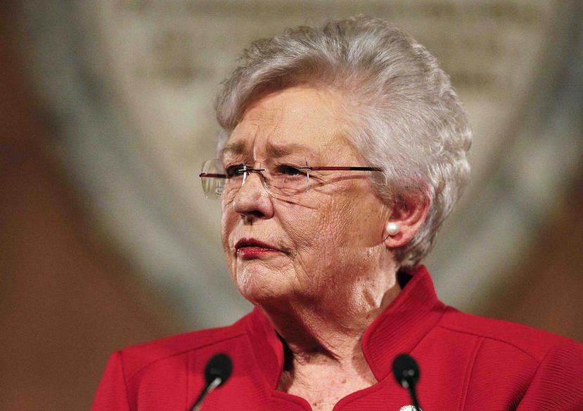 La gobernadora de Alabama, Kay Ivey. (AP)