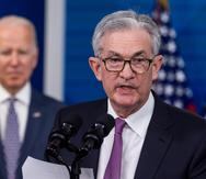 La Reserva Federal habría retrasado el aumento en tasas de interés hasta que el presidente Joe Biden confirmara a Jerome Powell a un nuevo término. EFE/Jim Lo Scalzo