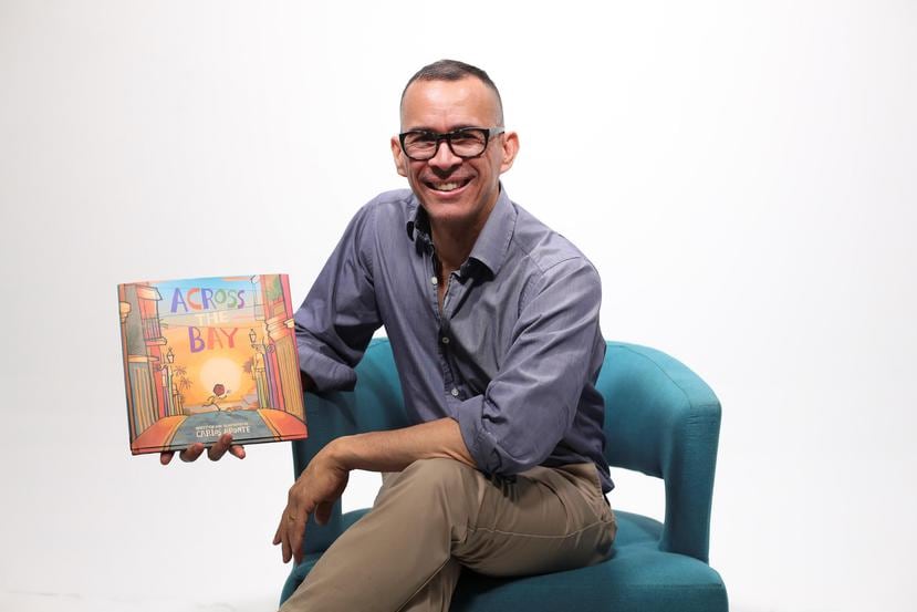 Esta es la primera vez que el artista presenta uno de sus libros en Puerto Rico.