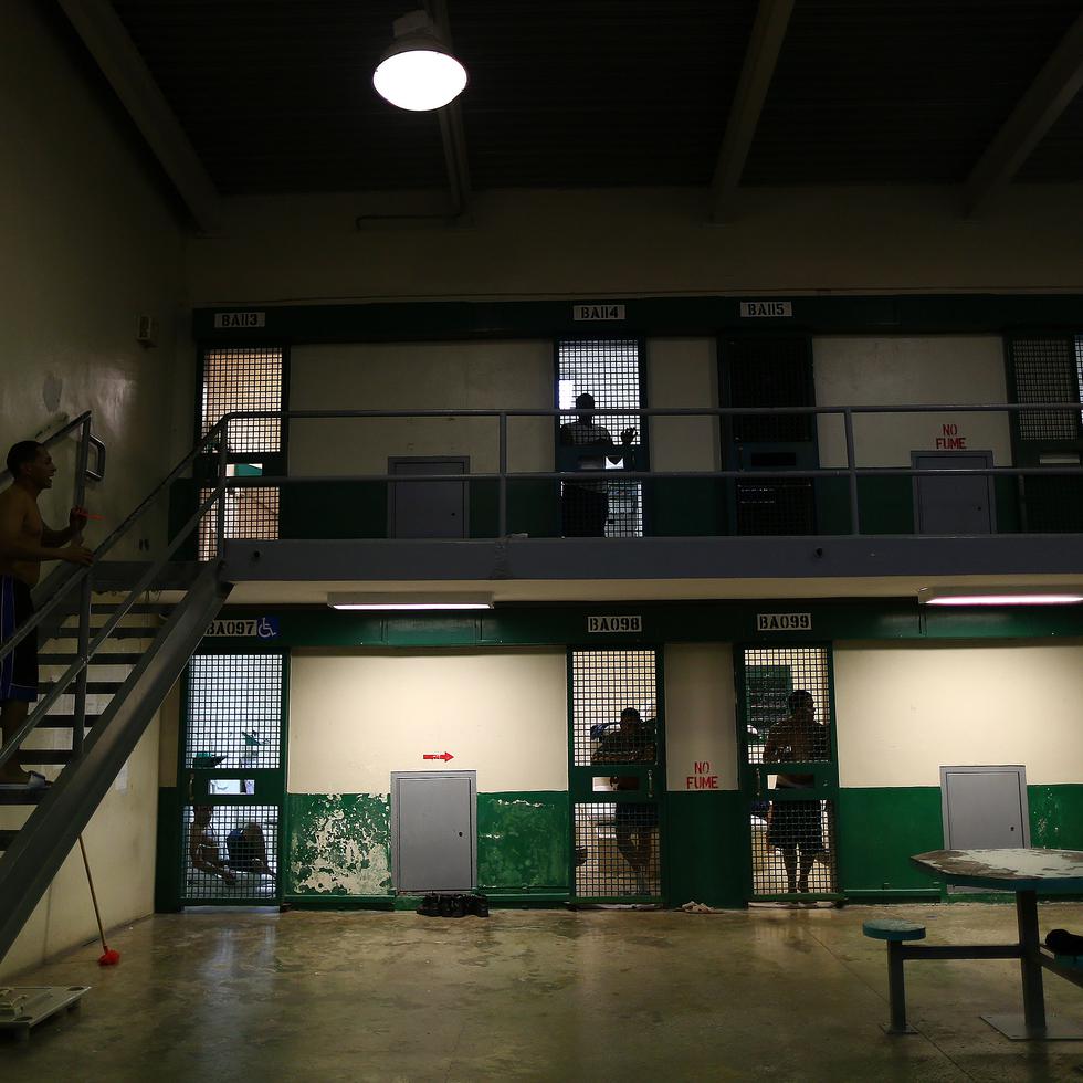 Imagen de archivo que muestra el módulo de visitas en una cárcel.