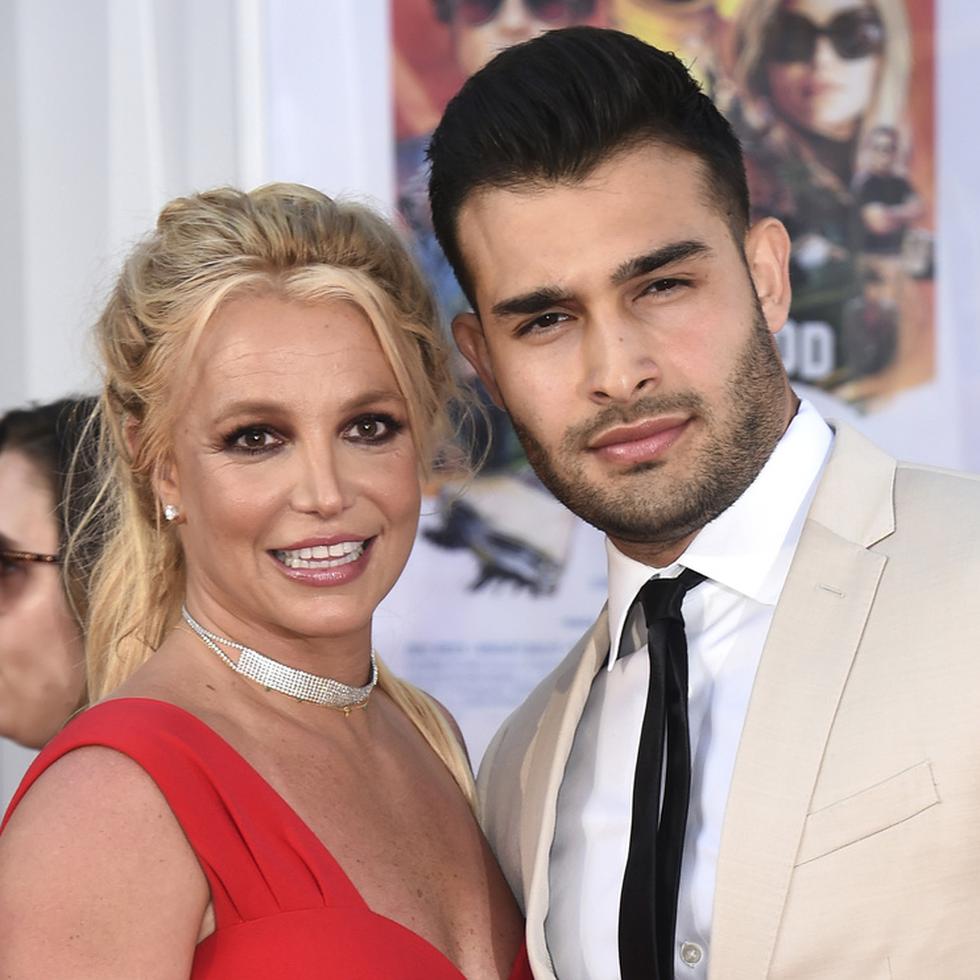 Britney Spears y Sam Asghari se casaron en junio del 2022.