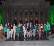 El Capitolio de Puerto Rico se iluminó de verde en una emotiva conmemoración que celebró tanto el Día Mundial de la Dermatitis Atópica como la histórica firma de la Ley 83 de 2022, la cual establece oficialmente 14 de septiembre como el Día de la Concienciación de la Dermatitis Atópica en la isla.