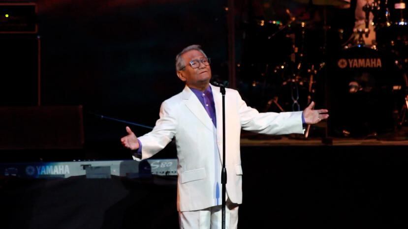 Armando Manzanero se presentó por última vez en Puerto Rico en febrero del 2020 para el concierto "El bolero nos une" junto a Danny Rivera.