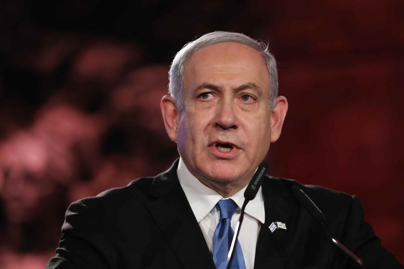 El primer ministro de Israel Benjamin Netanyahu. (AP)