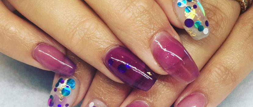 Las “jelly nails” son una forma colorida para el manicure. (Foto: Instagram)
