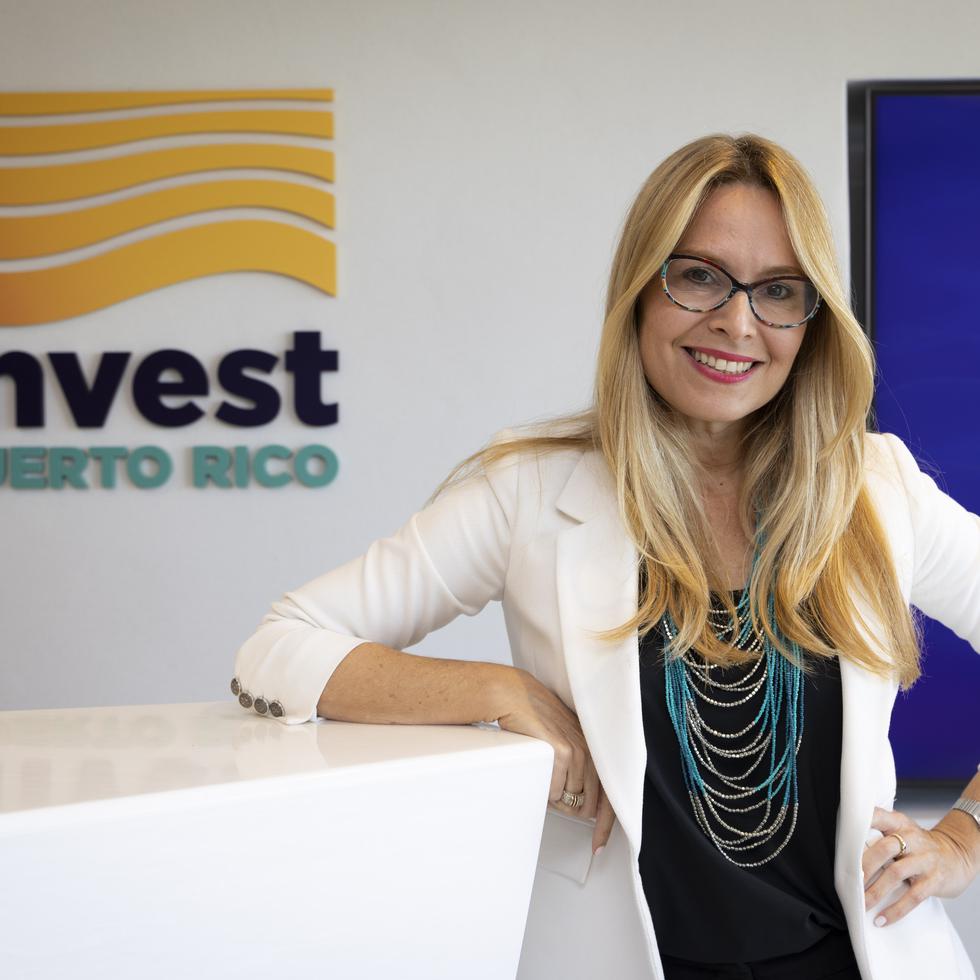 Ella Woger fue nombrada en propiedad como CEO de Invest PR, entidad responsable de la promoción de la isla como destino de inversión.