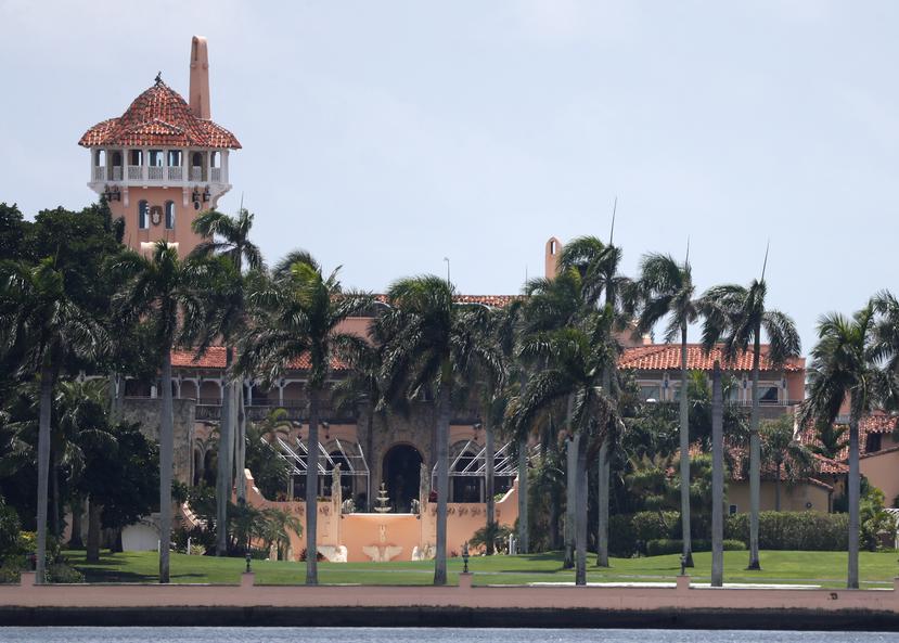 Club Mar-a-Lago del presidente Donald Trump en Palm Beach, Florida.