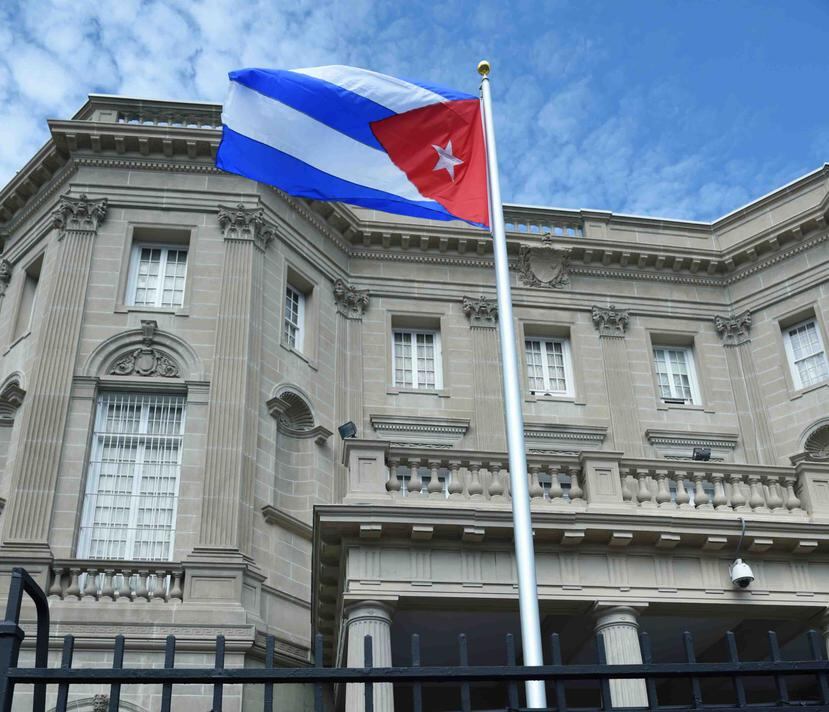 La embajada de Cuba en Washington D.C. (GFR Media)