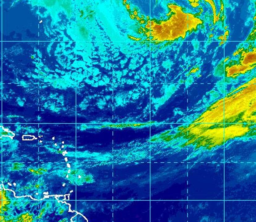 Arlene se formó fuera de la temporada de huracanes. (Captura NOAA)