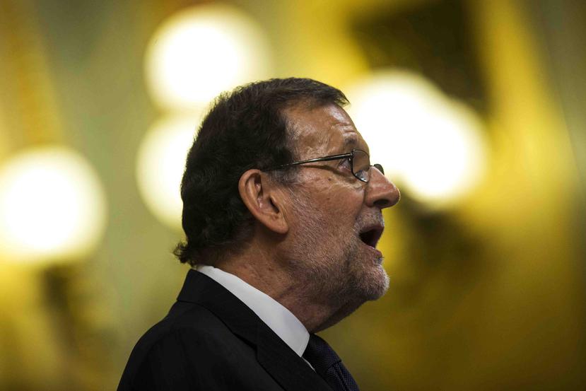 Mariano Rajoy es el jefe del Gobierno en funciones y candidato a la reelección. (AP)