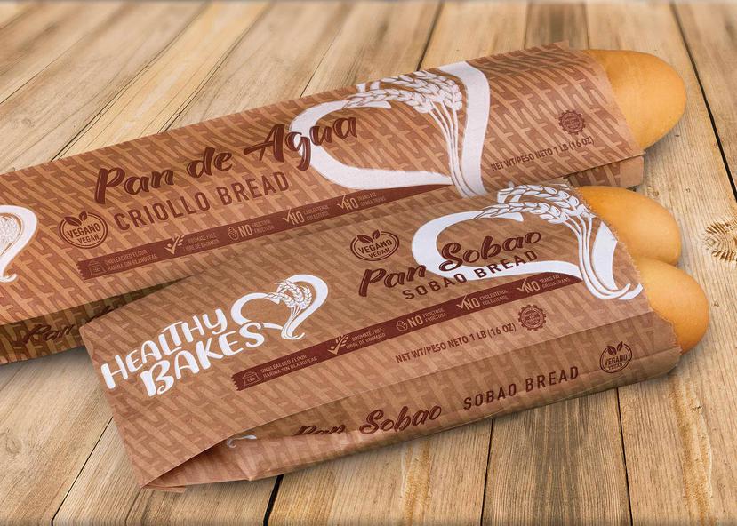 Healthy Bakes es un producto de Mi Pan Asociados, y está disponible en su versión criollo o sobao en todos los supermercados del país.