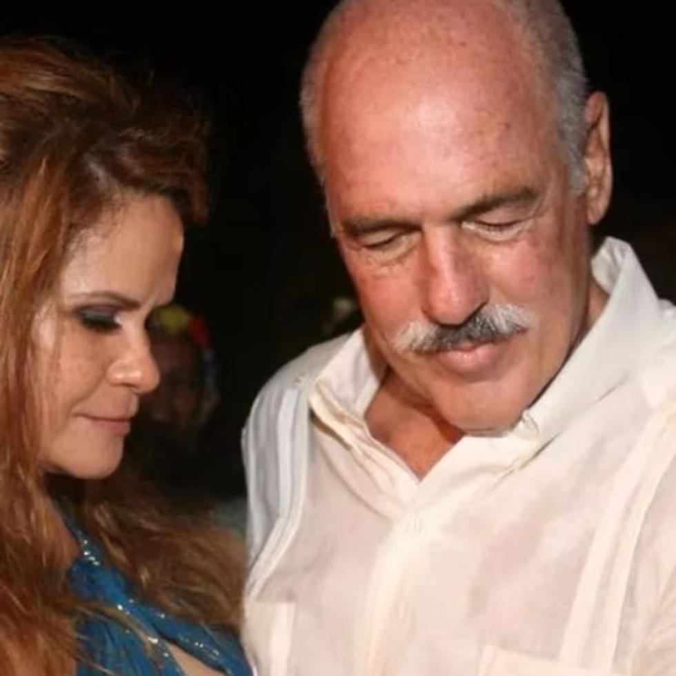Margarita Portillo junto a su esposo, el actor Andrés García.