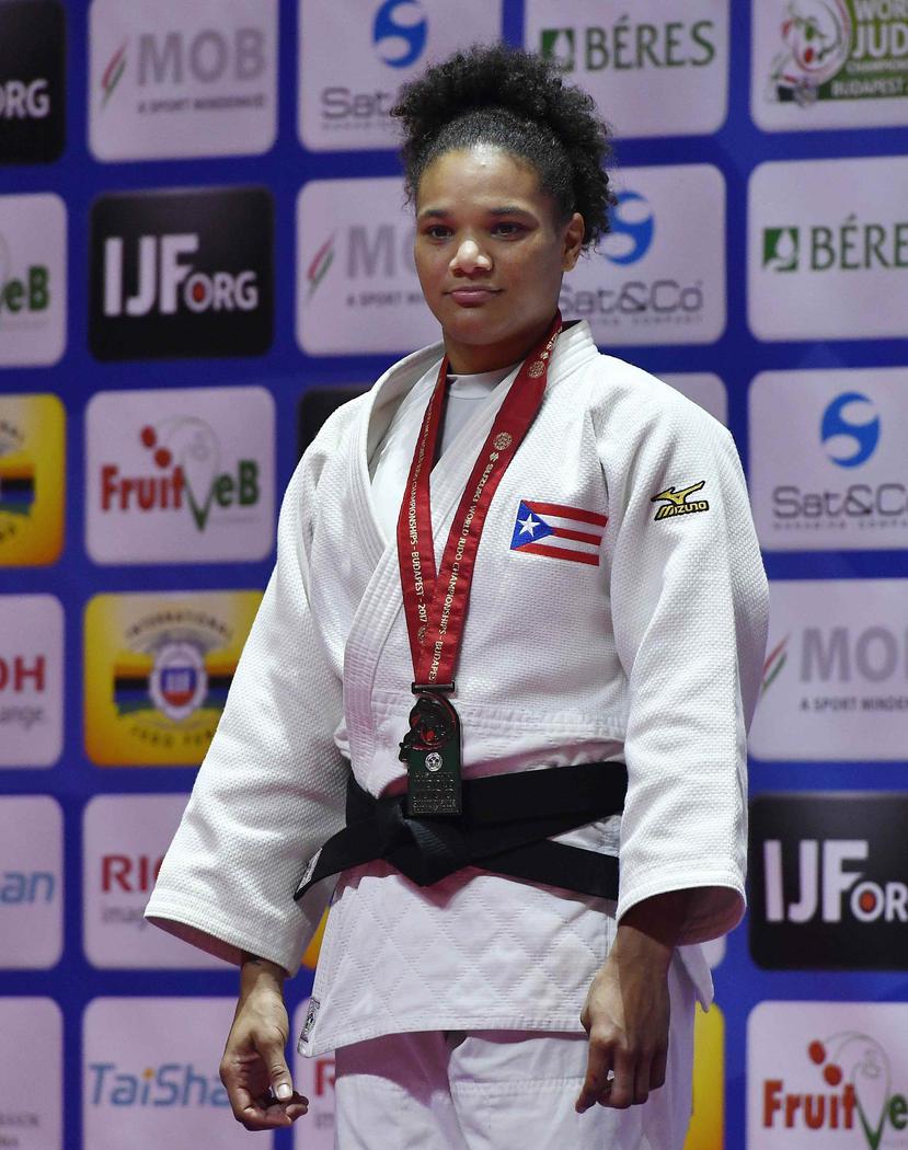 María Pérez es la segunda judoca boricua que ve acción en este evento. (Archivo / GFR Media)