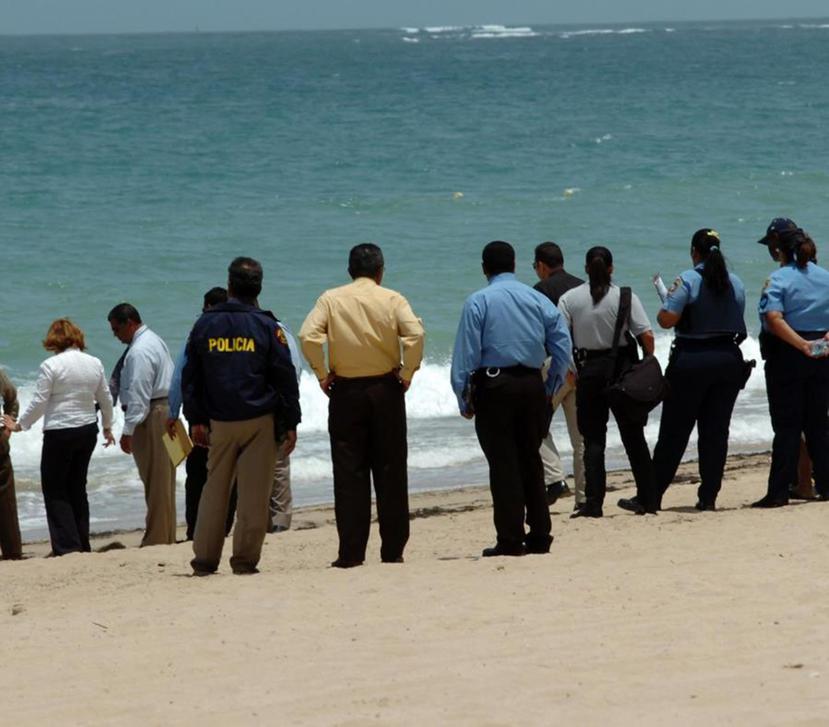 El incidente ocurrió en playa Escondida detrás del Balneario Seven Seas, en Fajardo. (GFR Media)