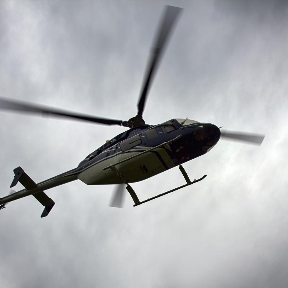 El helicóptero cayó el viernes cerca de Baker, una población de 700 habitantes, 95 millas al suroeste de Las Vegas.