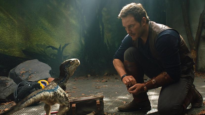 Chris Pratt en la saga de Jurassic  Park. (IMDb)