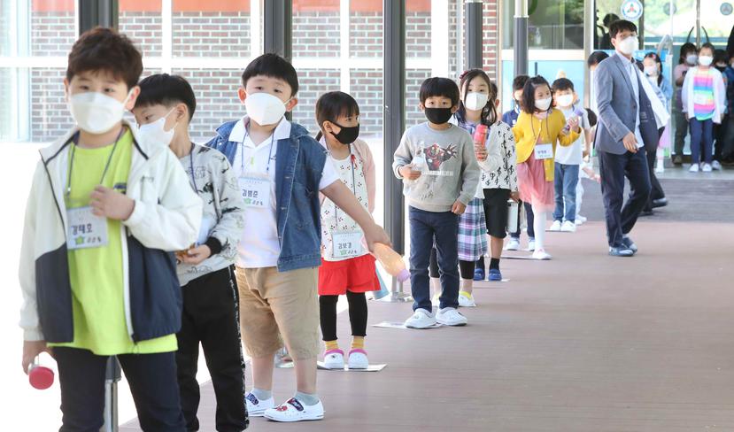 El jueves Corea del Sur informó de 79 nuevas infecciones, el mayor número desde el 5 de abril. (Efe)