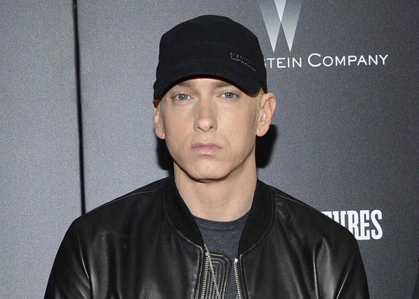 Eminem se descargó contra Donald Trump. (AP)