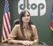 Designada secretaria de DTOP, Eileen Vélez Vega.
