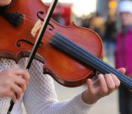 violinista en la calle street musicians sergio ramírez