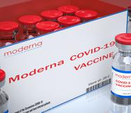 Vacunas contra el COVID-19 de la farmacéutica Moderna.