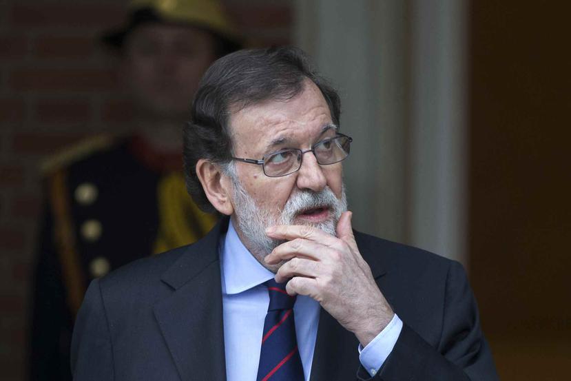 El presidente del gobierno de España, Mariano Rajoy. (AP)