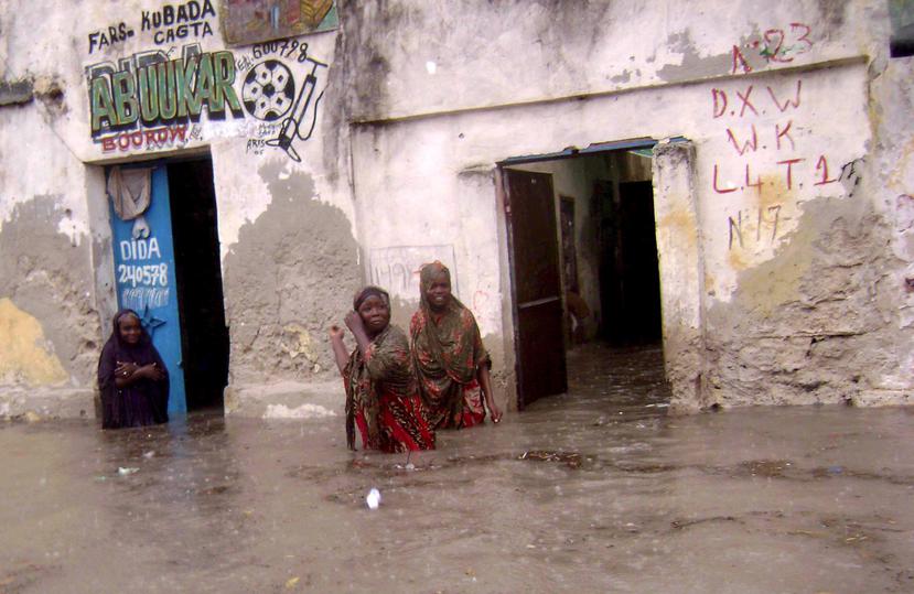 El ciclón tropical "Sagar"provocó fuertes lluvias, vientos e inundaciones repentinas en zonas costeras somalíes (EFE / Badri Media / Archivo).