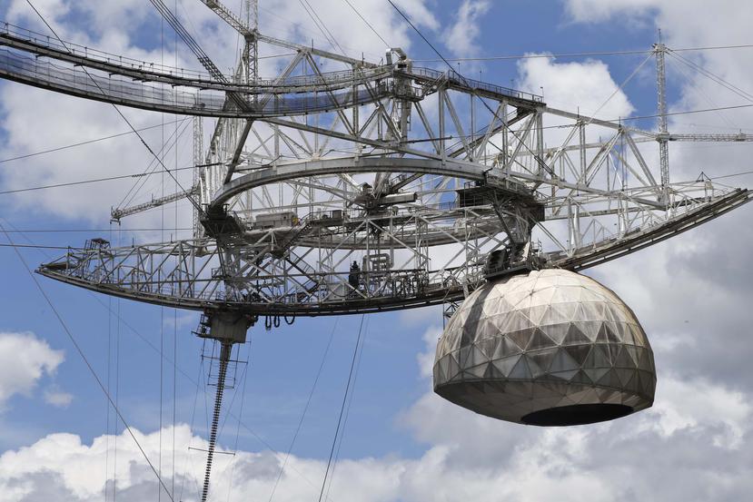 El radiotelescopio del Observatorio de Arecibo colapsó el 1 de diciembre.