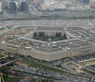 Vista aérea del Pentágono.