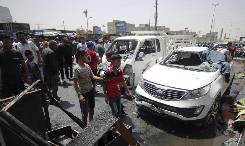 El peor ataque ocurrió en el barrio de Shaab, donde murieron al menos 28 personas y unos 65 resultaron heridos. (EFE)