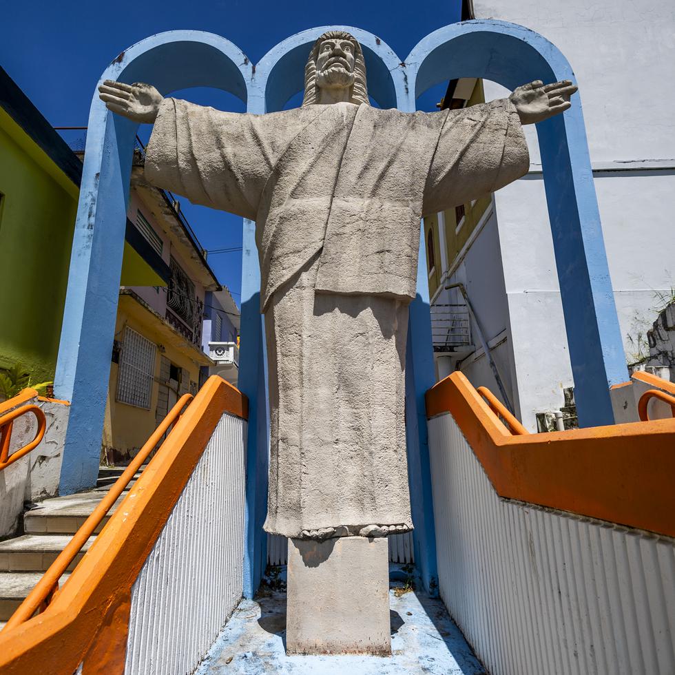 El monumento de “El Cristo de la Fraternidad” fue construido en el 1937.
