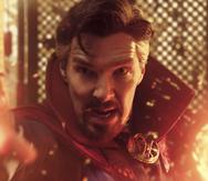 Benedict Cumberbatch en el papel de Dr. Stephen Strange en una escena de "Doctor Strange in the Multiverse of Madness" de Marvel.