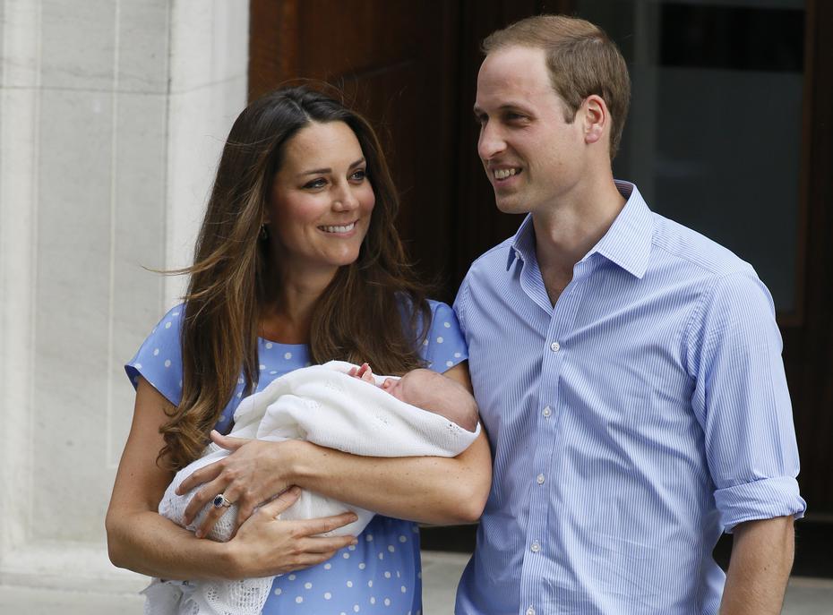La pareja le dio la bienvenida a su primer hijo, George el 22 de julio de 2013. (Archivo)