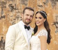 Mayra Matos se unió en matrimonio a Michael Ayesh.
