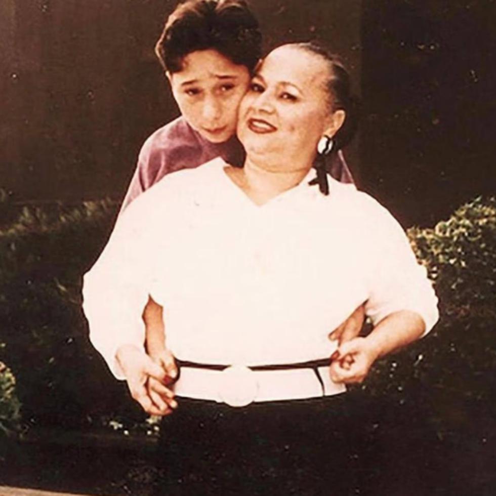 Griselda Blanco, junto a su hijo Michael Corleone Sepúlveda, fruto de su relación con su último marido, Darío Sepúlveda.